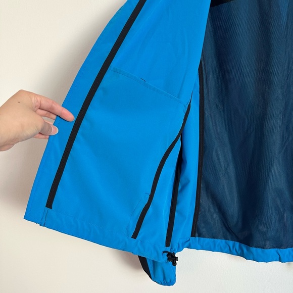 J.LINDEBERG Blue Black Soft Shell Windbreaker Jacket Full Zip - Picture 15 of 15